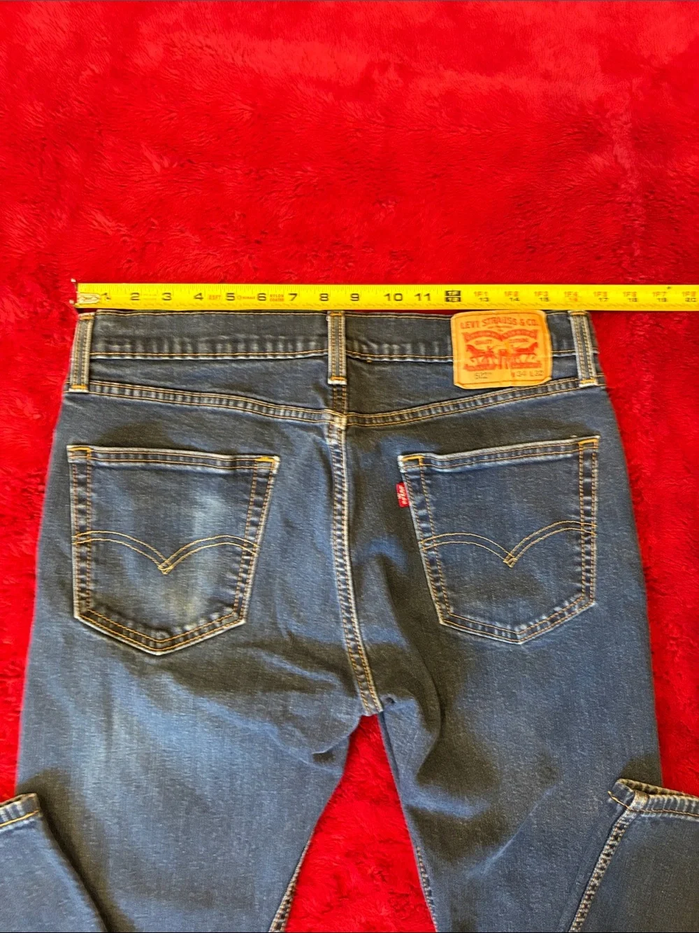 Levi's Men's 502 Blue Jeans. 34X32